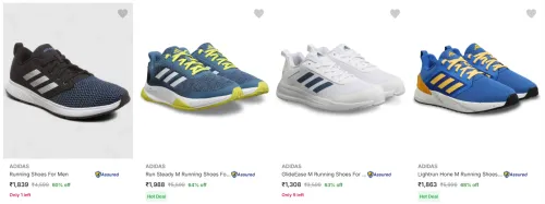 Image of Adidas Men’s Sports Shoes at minimum 60% Discount
