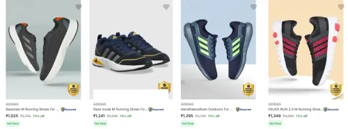 Image of Adidas Men’s Sports Shoes at minimum 70% Discount