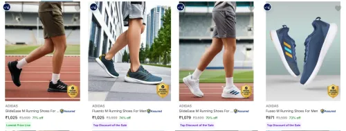 Image of ADIDAS Men’s Sports Shoes at minimum 70% Discount