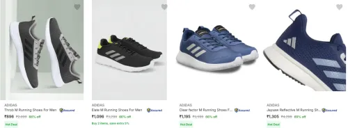 Image of Adidas Men’s Sports Shoes starting @ ₹896