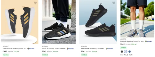 Image of Adidas Men’s Sports Shoes upto 75% Discount