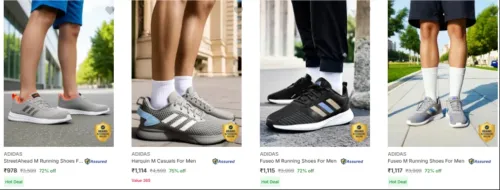 Image of Adidas Men’s Sports Shoes upto 77% Discount