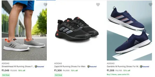 Image of Adidas Mens Walking Shoes Upto 73% OFF