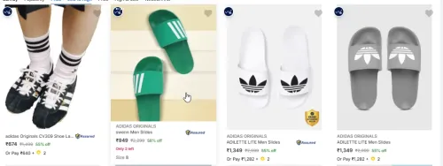 Image of ADIDAS ORIGINALS Men's Footwear at minimum 60% Discount