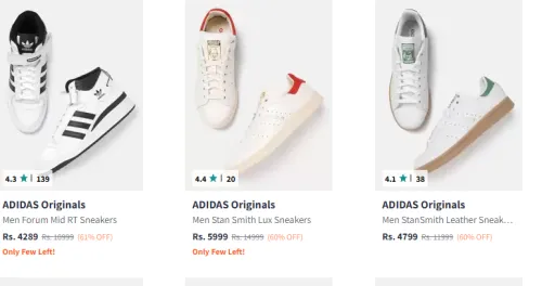 Image of Adidas Originals Men's Shoes at 60% Discount 