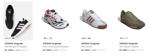 Image of ADIDAS Originals Men Shoes Minimum 50% Discount