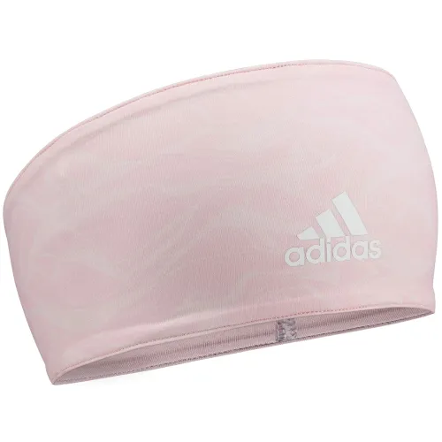 Image of adidas Polyester Head Band- Clear Orange Graphic