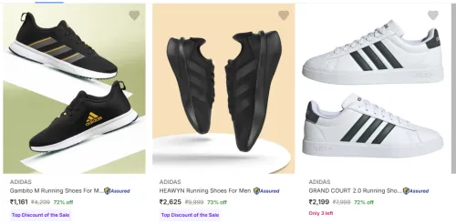 Image of Adidas Shoes @ Minimum 70% Off