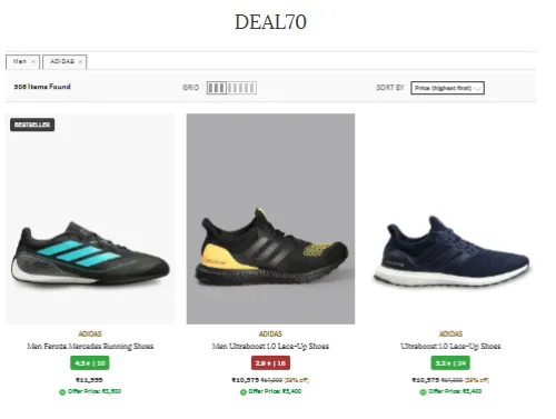 Image of Adidas Shoes Up-to 70% Discount.