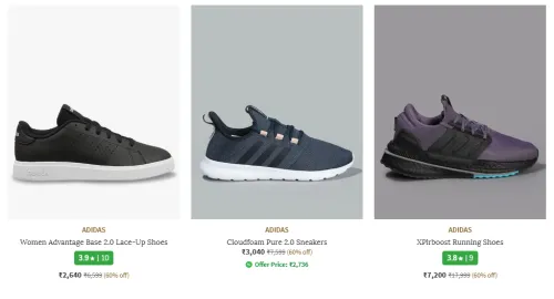 Image of Adidas Women's Casual Shoes at minimum 65% Discount