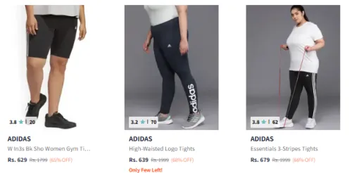 Image of Adidas Women Tights Upto 70% Discount