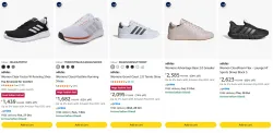 adidas womens Sports shoes at minimum 60% Discount