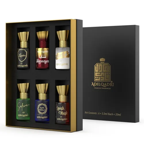 Image of Adilqadri Assorted Luxury Attar Combo Perfume Gift Set for Men & Women