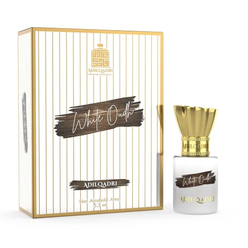 Image of AdilQadri White Oudh Attar For Men | Strong Masculine Scent