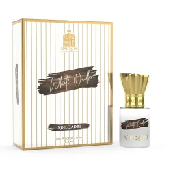 AdilQadri White Oudh Attar For Men | Strong Masculine Scent