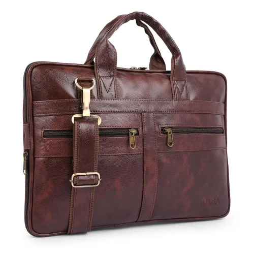 Image of ADISA Laptop Messenger Office Bag Briefcase for Work for Men