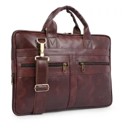 ADISA Laptop Messenger Office Bag Briefcase for Work for Men