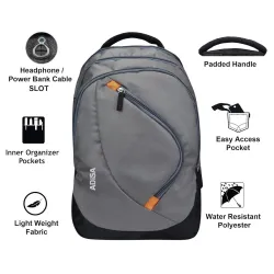 ADISA Light Weight Polyester Casual Backpack