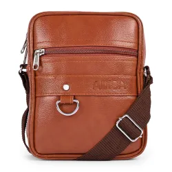 ADISA Unisex Faux Leather Sling Bag MS9011