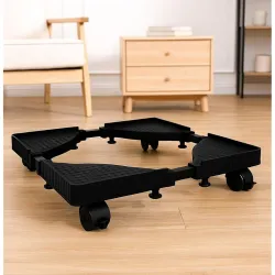 Adjustable Top Load Washing Machine Stand Refrigerator Trolley Or Fridge Stand Washing Machine Trolley Capacity 140 Kg 