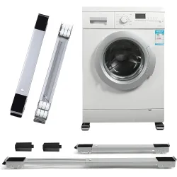 Adjustable Washing Machine Dolly, Extendable Appliance Roller Base
