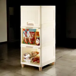 ADMIN INDUSTRIES Plastic Wardrobe for Clothes Storage Organizer, So3