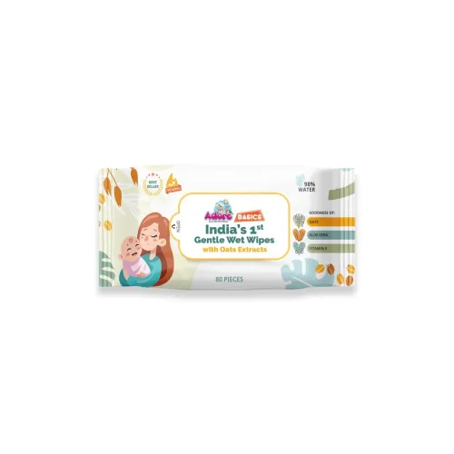 Image of Adore Baby Water Wipes - 98% Paani Based Baby Wipes
