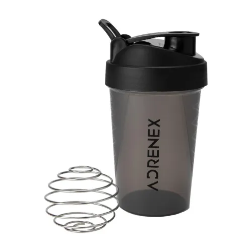 Image of Adrenex BPA Free Gym Bottle with Mixer Ball 500 ml Plastic Shaker