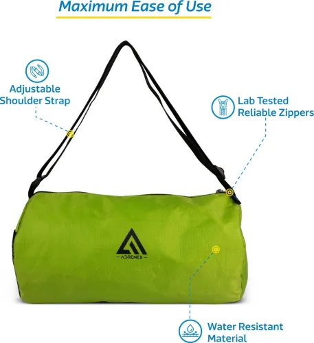 Image of Adrenex GYM10LGREEN01 (Green, Kit Bag)
