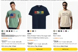 ADRO Men's 100% Cotton Upto 65% Discount