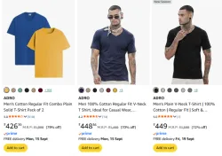 ADRO Mens Tshirt Upto 79% Discount