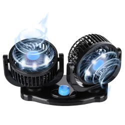 Adroitz 2 Gears 360 Degree Rotating Car Cooling Fan Air Conditioner Hyundai Creta