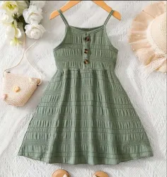 ADTAS Baby Girls Below Knee Casual Dress