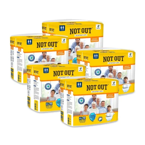 Image of Adult XL Tape Diapers Overnight Protection