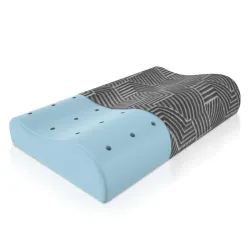 Advance Gel Blended Contour Memory Foam Pillow | 2 Year Warranty |Orthopedic Neck & Shoulder Support Pillow for Sleeping
