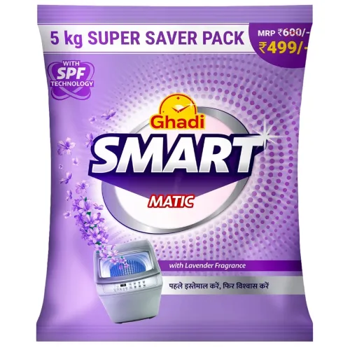 Image of Advanced Top & Front Load Detergent Powder | Lavender Fragrance | Tough on Stains | Gentle on Fabrics | 5 kg Super Saver