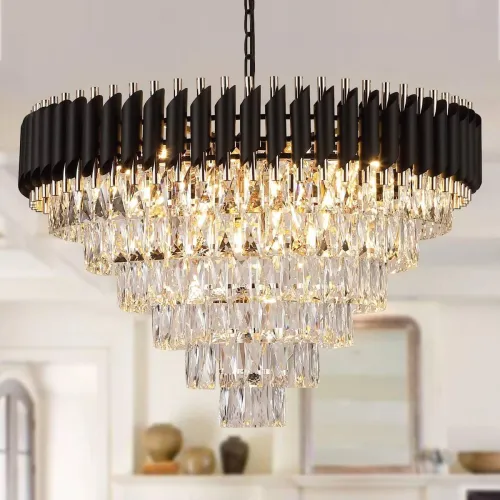Image of Adwait 600mm Crystal Chandelier