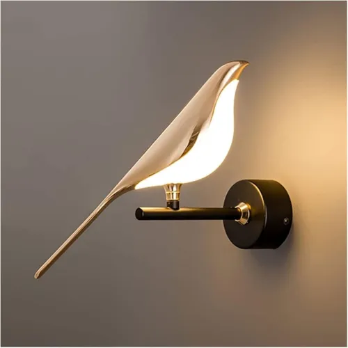 Image of ADWAIT Modern Chirpy Bird Wall Lamp for Living Room