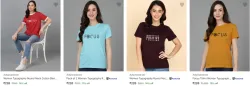 Adyavastram Womens T Shirts starting @ ₹226