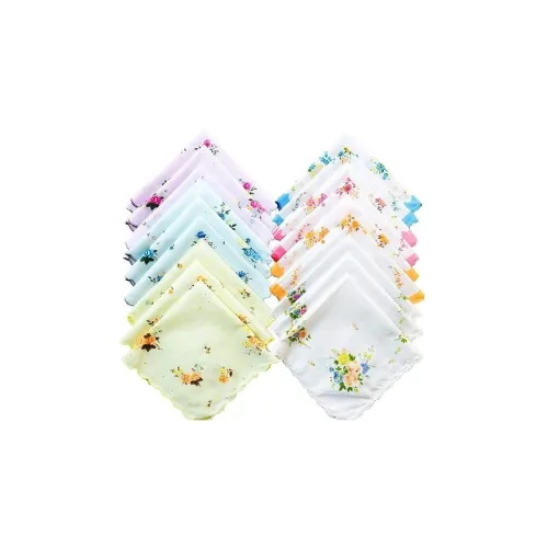 Image of Aenon Women's Cotton Handkerchiefs Pack of 6