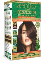 Aequo Organic Cream Hair Color 3N Dark Brown 