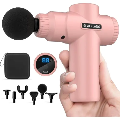 Image of AERLANG Mini Massage Gun-Pink