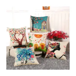 AEROHAVEN Cotton 175TC Cushion Cover, 12 x 12 Inch, Set of 5