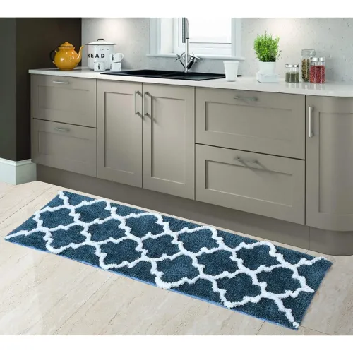 Image of AEROHAVEN™ Glorious Super Soft Microfiber Abstract Moroccan Designer Anti Slip