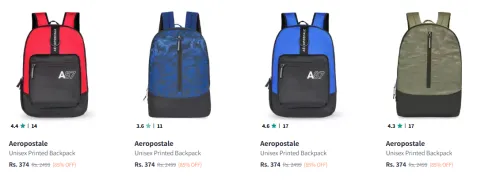 Image of Aeropostale Backpack upto 85% Discount