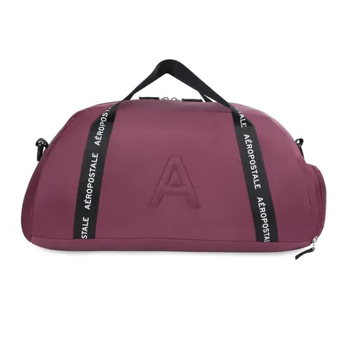 Image of Aeropostale Byron Unisex Gymbag Duffel - Burgundy