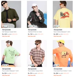 Aeropostale Clothing @ Up to 85% Discount