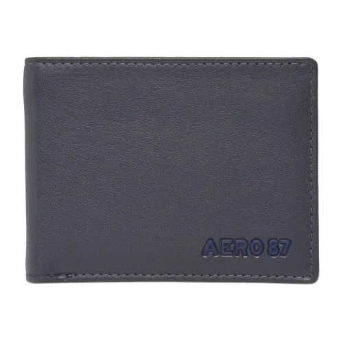 Image of Aeropostale Men's SLIMFOLD Wallet Malibu - Navy 