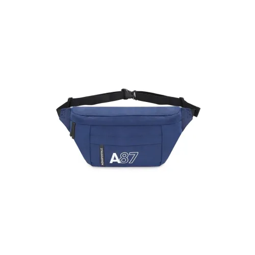 Image of Aeropostale Oliver Unisex Waist Pouch Bags & Cases - Navy