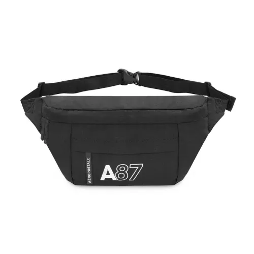Image of Aeropostale Oliver Unisex Waist Pouch Bags & Cases - Black